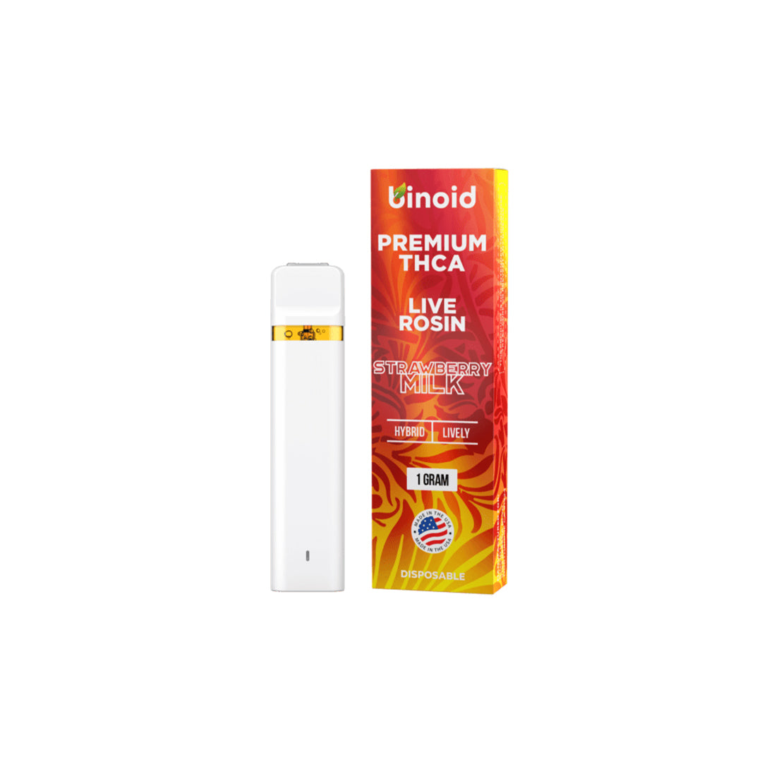 Binoid Premium THCA Disposable Vape Live Rosin 1g