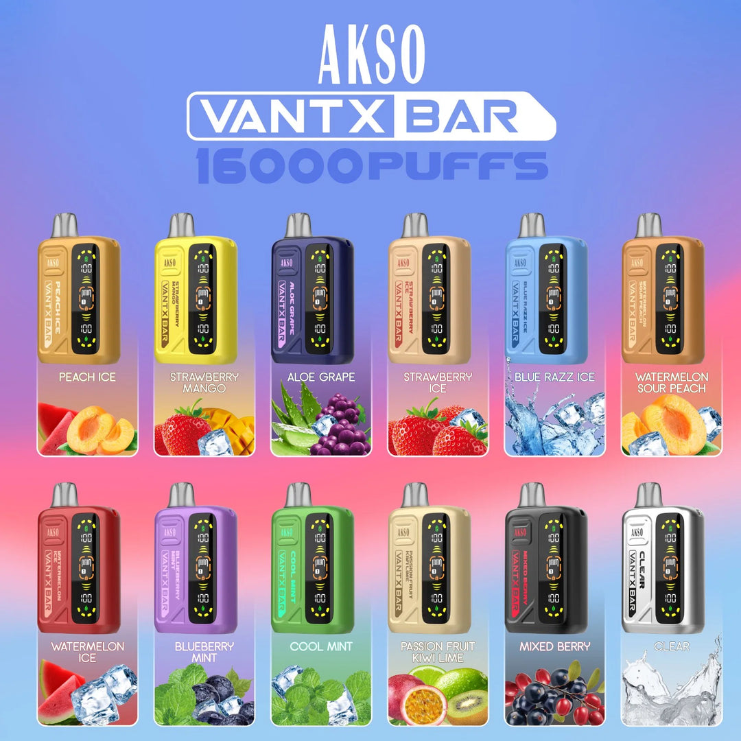 Akso VANTX 16000 Disposable Vape