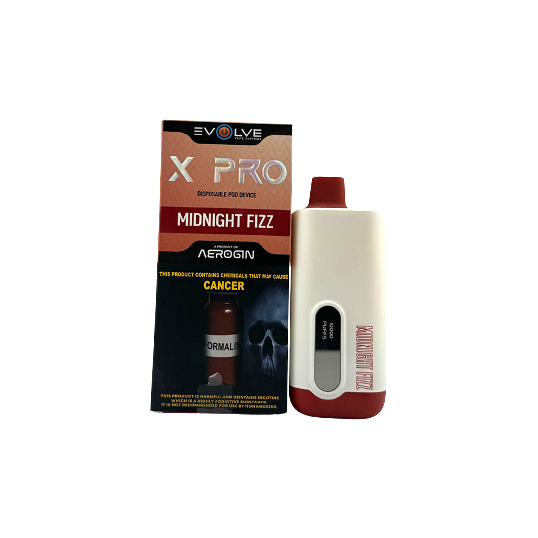 Evolve X-PRO 5mg 10000 Puffs Disposable Vape