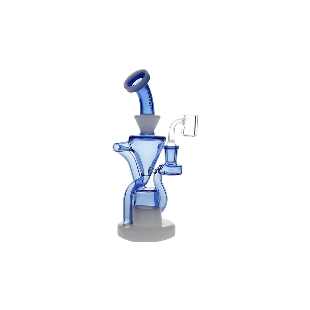 PHX546 8.2 Inch Recycler Dab Rig with Quartz Banger