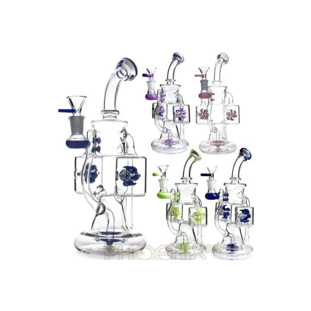 OG50 10 Inches Recycler Dab Oil Rig